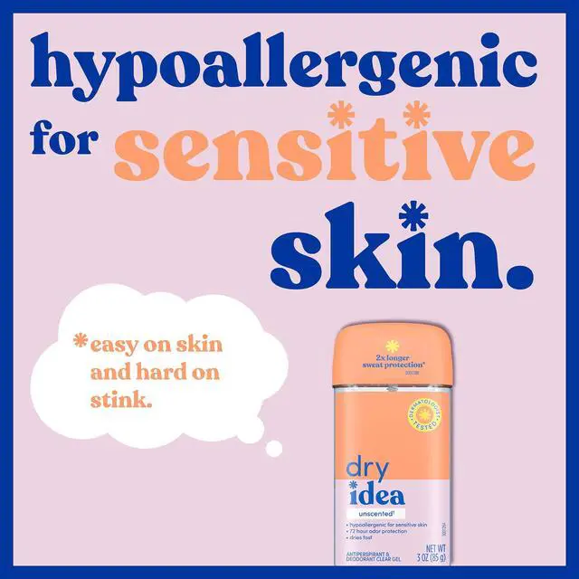 Alt view image 2 of 6 - Gel Deodorant & Antiperspirant for Women - Hypoallergenic for Sensitive Skin, 2X Longer Sweat Protection*, 72Hr Odor Control, Unscented, Womens Deodorant, 3 oz