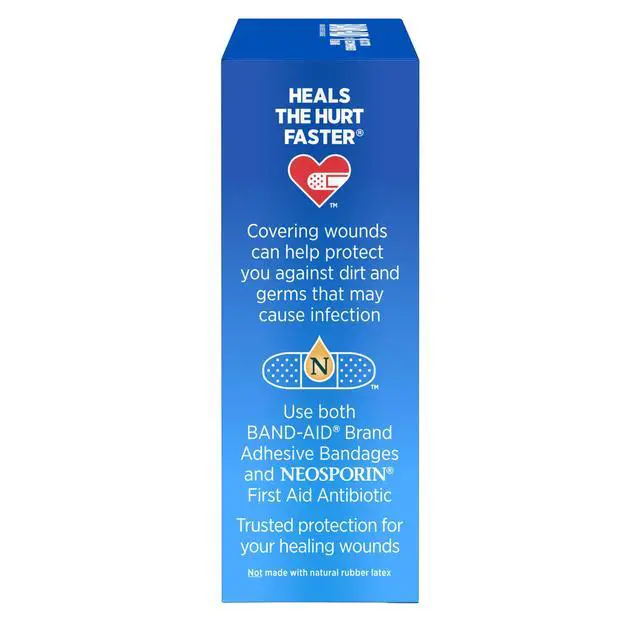 Alt view image 7 of 7 - Brand Tru-Stay Plastic Adhesive Bandages, All One Size, 60 Count | Dependable Protection, Sterile Wound Care for Minor Cuts, Scrapes & Burns, First Aid Kit Essential, Quilted Comfort Pad