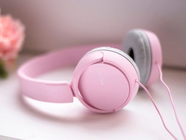 Alt view image 4 of 5 - ZX Series Wired On-Ear Headphones, Pink MDR-ZX110