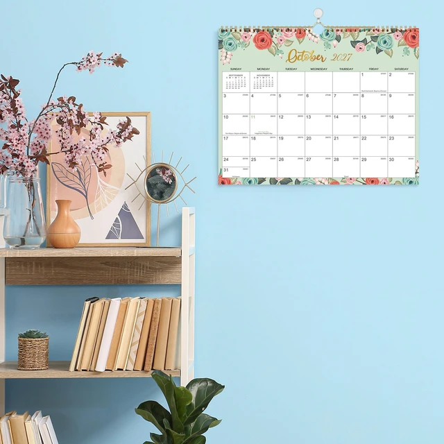 Alt view image 6 of 6 - Calendar 2026-2027 - 26-27 Calendar, JUL 2026 - Dec 2027, 15" x 11.5" | Monthly Calendar, Wall Calendar 2026-2027 with Spiral Bound, Julian Dates, Thick Paper Perfect for Home Office Organizing