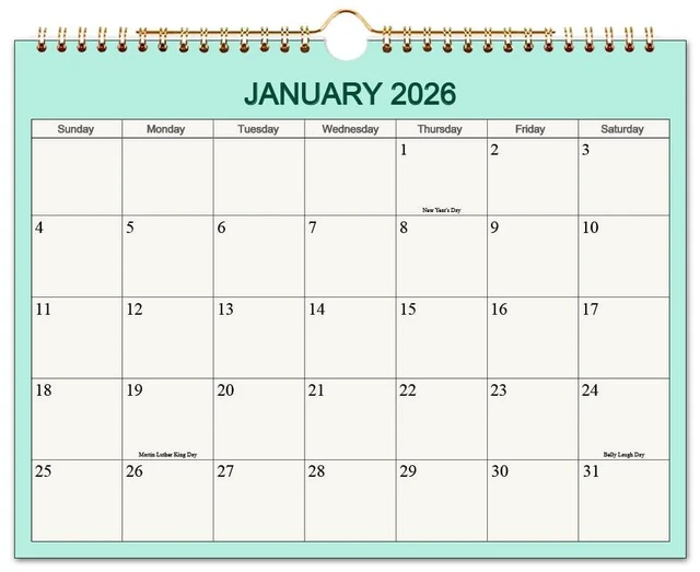 Main image of Calendar 2026-2027 - Wall Calendar Runs from Apr 2026 to Jun 2027-15 Monthly Calendar with Thick Paper for Planning and Organizing for Home or Office, Calender Planner, 8.5 x 11 In 2026 27 Calendars