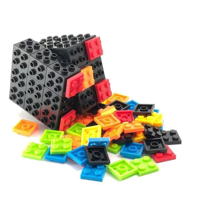 Alt view image 3 of 7 - 3x3 Speed Cube Black Magic Cube Puzzles for Kids Adult | Problem Solving Match Games Cube Stress Relief Fidget Toys 3x3x3 Cubes Toy Game Puzzle