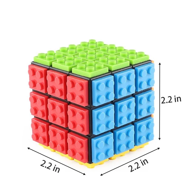 Alt view image 6 of 7 - 3x3 Speed Cube Black Magic Cube Puzzles for Kids Adult | Problem Solving Match Games Cube Stress Relief Fidget Toys 3x3x3 Cubes Toy Game Puzzle