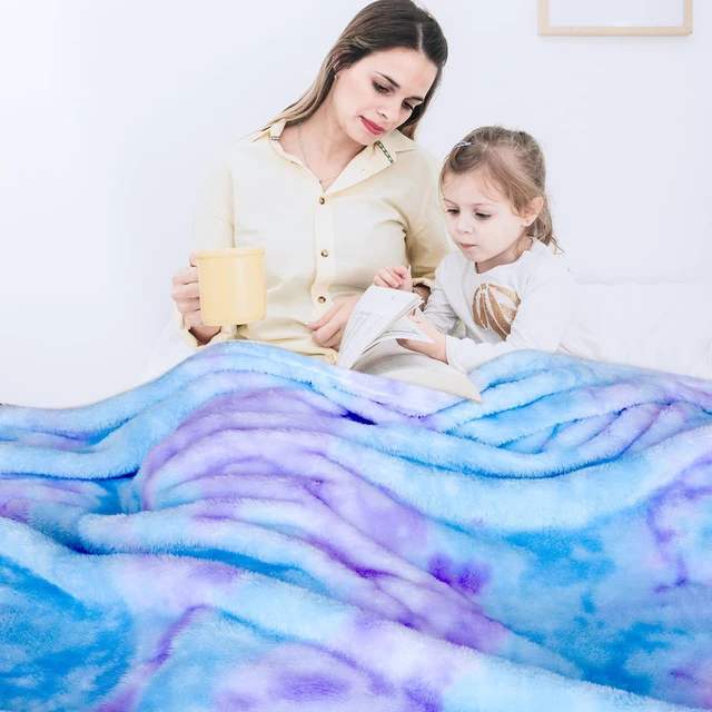 Alt view image 5 of 7 - Soft Blankets Fleece Soft Fuzzy Throw Blanket Kids Warm Throw Blanket for Bed