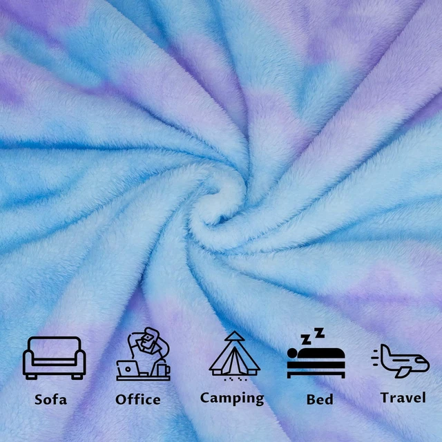 Alt view image 7 of 7 - Soft Blankets Fleece Soft Fuzzy Throw Blanket Kids Warm Throw Blanket for Bed