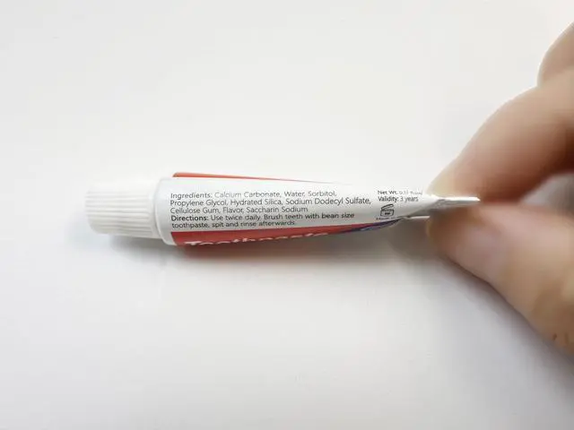 Alt view image 6 of 6 - 15 Tubes Travel Toothpaste in Bulk, Mini Small Mint Toothpaste 0.176oz/5g | Mint Flavor, Travel Essentials, On-the-Go, for Guests Homeless Hotel Charity
