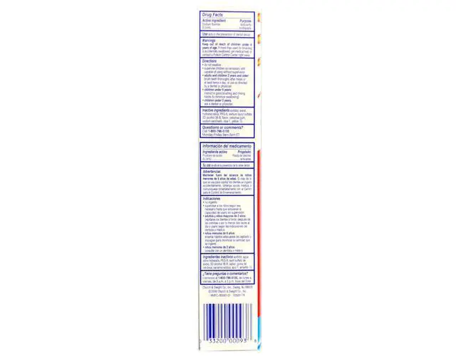 Alt view image 2 of 7 - Cavity Protection Anticavity Fluoride Toothpaste Ultra Mint, 5.5 OZ