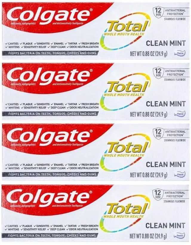 Main image of Total Clean Mint Toothpaste 0.88 oz ( Pack of 4)