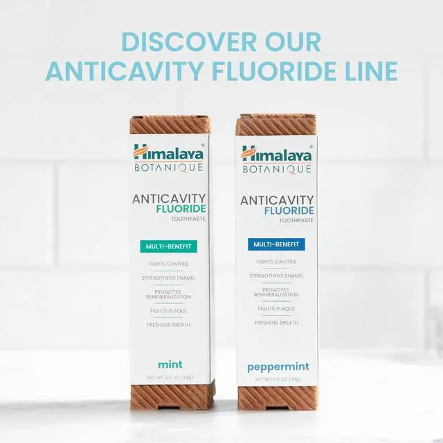 Alt view image 7 of 7 - Botanique Anticavity Fluoride Toothpaste, Peppermint Flavor, 4 oz. | Fluoride Toothpaste, Multi-Benefit Support, Fights Cavities, Remineralizes & Strengthens Enamel, No SLS or Titanium Dioxide