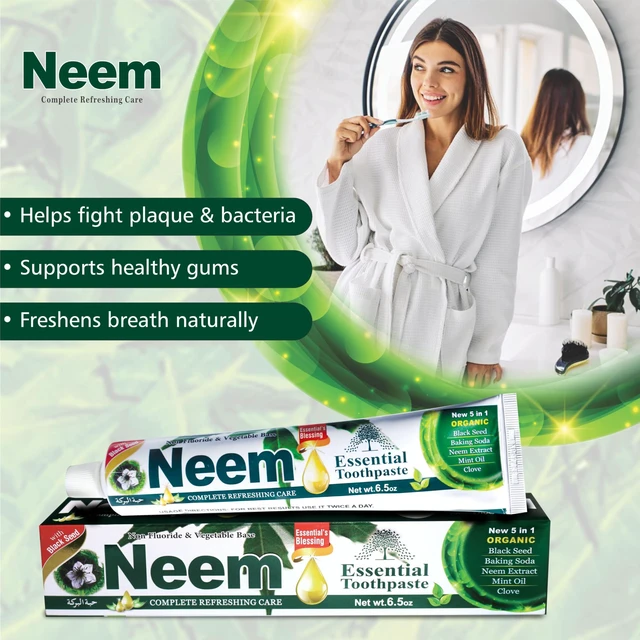 Alt view image 5 of 5 - 6.53 oz Pack of 1 | New 5 in 1 | Fluoride Free | Cavity Protection, Excellent Freshness, Made with natural and organic ingredients
