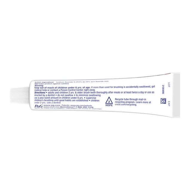 Alt view image 4 of 6 - Baking Soda & Peroxide Whitening Toothpaste with Tartar Protection, Fresh Mint 4.2 oz (119) - Pack of 2
