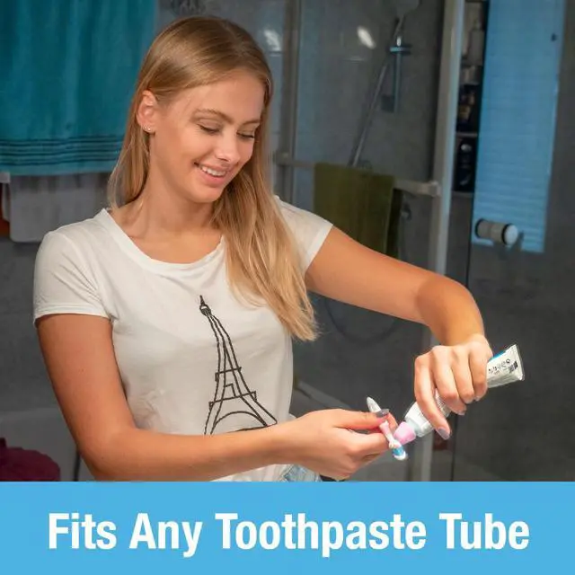 Alt view image 2 of 7 - Self Closing Toothpaste Caps 6-Pack by No Waste Cap Dispensers for Adult and Kids Bathroom - Mess-Free Toothpaste Lids - Easy to Use, Food Grade Silicone and BPA-Free Toppers | Food-Grade