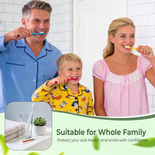 Alt view image 4 of 7 - Travel Toothpaste Bulk, Mint Flavor, 10g/0.35oz (30-Pack) | Disposable Toothpaste, Suitable For Hotels, Camping, Guests, Homeless Individuals, And Charities