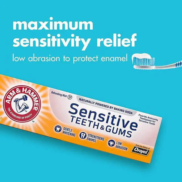 Alt view image 4 of 7 - Sensitive Teeth & Gums Toothpaste 4.5 oz