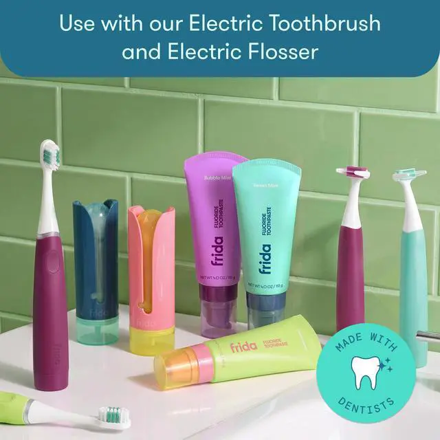Alt view image 6 of 6 - for Kids Fluoride Toothpaste for Kids, Cavity Protection, 4 oz | Fluoride toothpaste helps prevent cavities and strengthen enamel, with a mess-free pump for easy pea-sized dispensing.