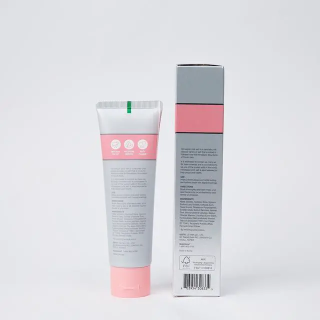 Alt view image 7 of 7 - Fluoride Free Natural Whitening Toothpaste 3.9 oz | Natural Toothpaste for Teeth Whitening, Gum Health Care, Plaque Remover, Spearmint Flavor