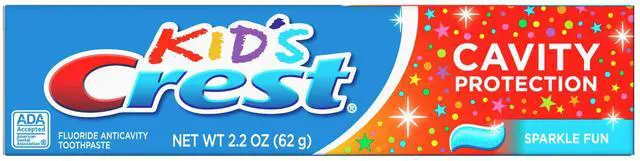 Alt view image 6 of 7 - Kid's Cavity Protection Toothpaste, Sparkle Fun, 2.2 oz