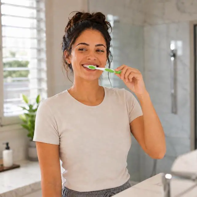 Alt view image 7 of 7 - Adult Toothbrushes 6 Pack, Manual Toothbrush Value Pack with Firm Bristles, Comfortable Grip Handles for Daily Oral Care (Firm) | Firm