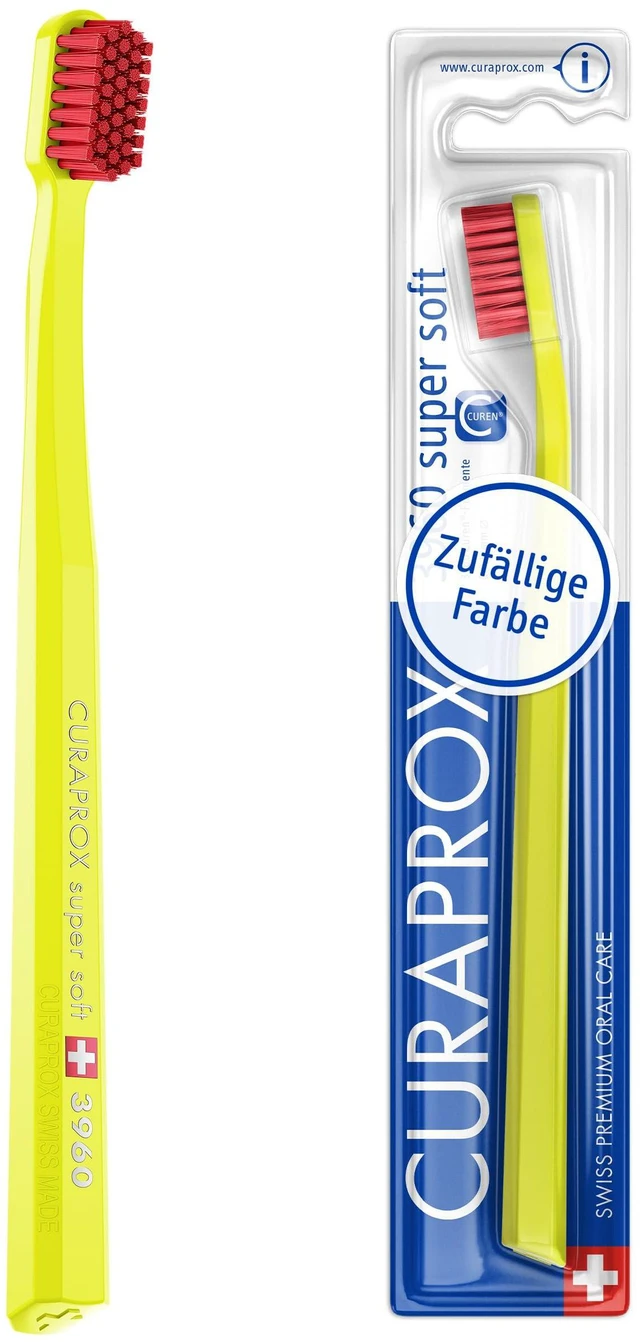 Main image of CS 3960 Super Soft Toothbrush, Random Color, Single Pack, Swiss Made