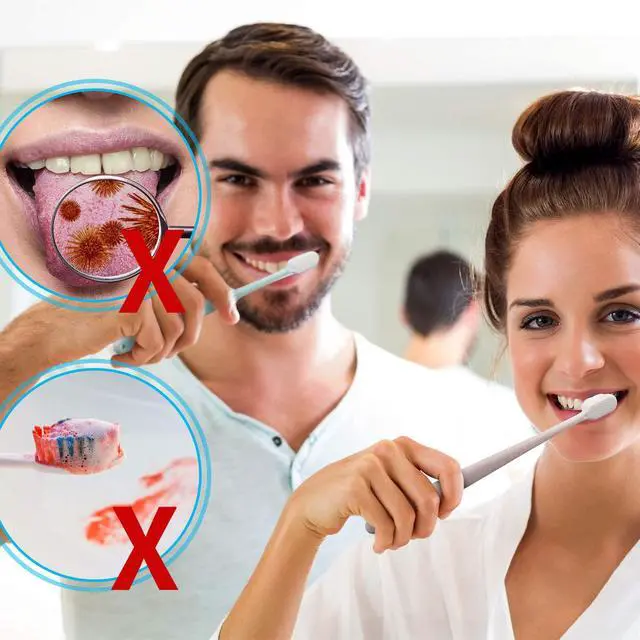 Alt view image 5 of 6 - 4 Pcs Extra Soft Toothbrush for Sensitive, Black, White, Green, Beige | with 20000 Micro Nano Bristle, for Adult, Pregnant, Recession, Elderly Braces, Protect Fragile