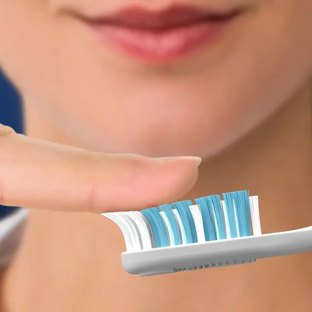 Alt view image 6 of 7 - Cavity Defense Bacteria Fighter Manual Toothbrush for Men, Women, Adults 6 Pieces, Soft