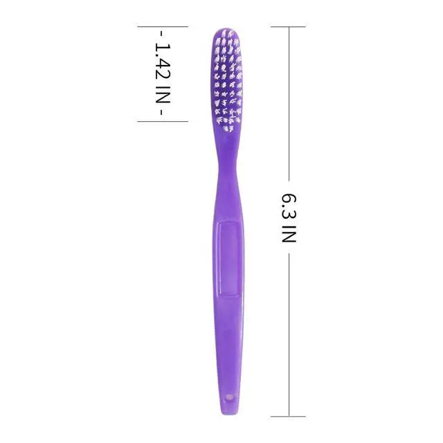 Alt view image 6 of 6 - 12 Pcs Super Hard and Firm Toothbrush for Adult, Deep Cleaning Manual Toothbrush