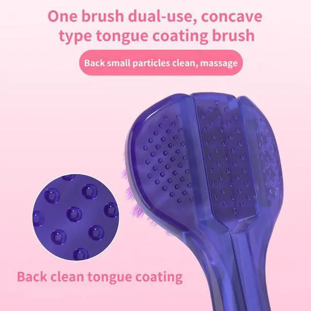 Alt view image 7 of 7 - 3 Sided Toothbrush with Soft bristles for Adults, fine bristles for Couples, Pregnant Women, Family Pack, Gum Protection, Tongue Cleaning, Three-Head Toothbrush Three-Piece Set