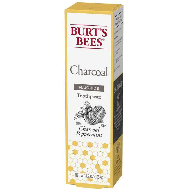 Alt view image 2 of 7 - Toothpaste, Charcoal with Fluoride, Peppermint, 4.7 oz