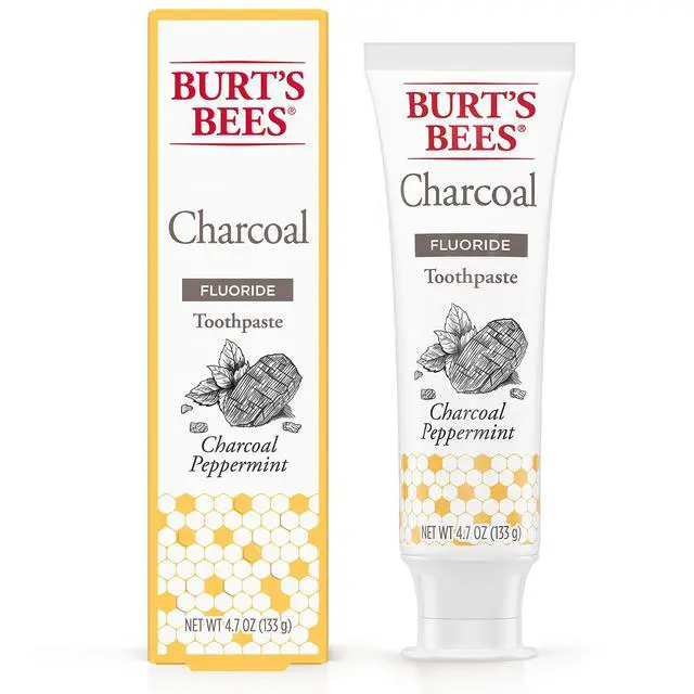 Alt view image 7 of 7 - Toothpaste, Charcoal with Fluoride, Peppermint, 4.7 oz