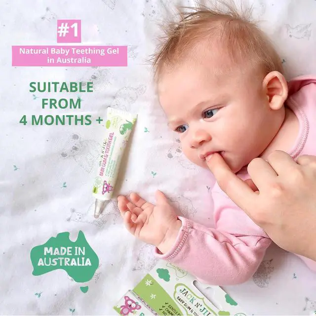 Alt view image 2 of 7 - Natural Baby Gum & Tooth Gel for Teething, 0.5 oz (15g) | Naturally Derived Chamomile & Calendula, Drug-Free, No Added Sugars, Suitable for 4 Months & Up