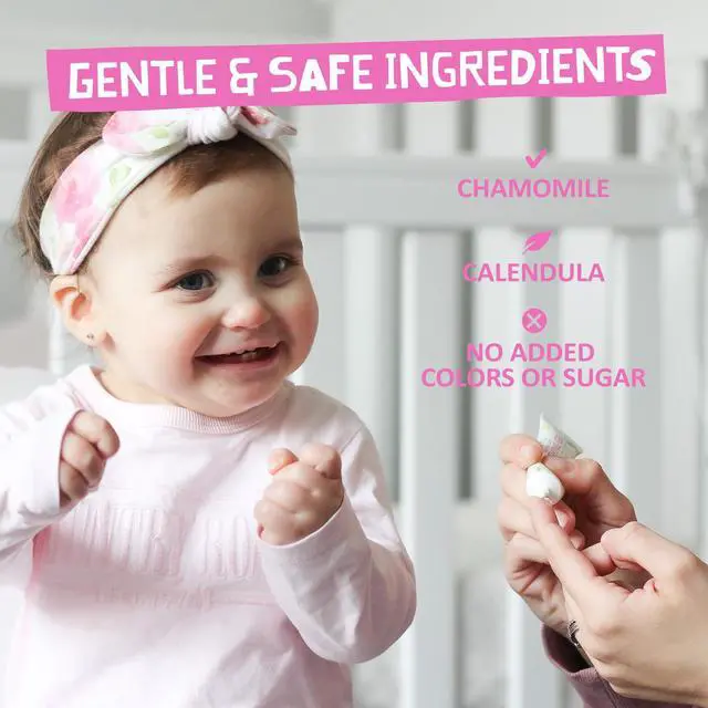 Alt view image 4 of 7 - Natural Baby Gum & Tooth Gel for Teething, 0.5 oz (15g) | Naturally Derived Chamomile & Calendula, Drug-Free, No Added Sugars, Suitable for 4 Months & Up