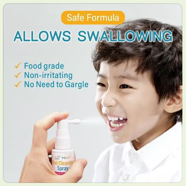 Alt view image 7 of 7 - Kids Oral Spray, Toddler Toothpaste Helper for Daily Oral Care and Fresh Breath, Kid's Mouth Spray with Fluoride Free for Newborn to Preschoolers (40ml*1, Strawberry)