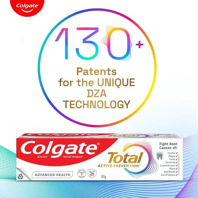 Alt view image 7 of 7 - Total 150gm/5.2oz Advanced Health Toothpaste with 12-Hour Protection, Whole Mouth Health, (Combo Pack Offer, with A Premium Soft Toothbrush Free)