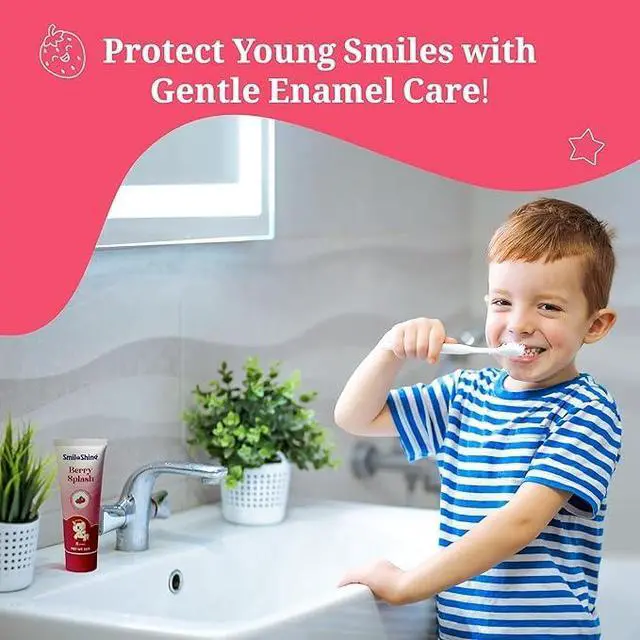 Alt view image 7 of 7 - Unicorn Gel Toothpaste for Kids - Strawberry Flavor and Bubble Gum Flavor