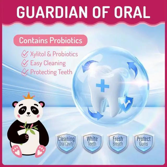 Alt view image 6 of 7 - Kids Oral Spray, Toddler Toothpaste Helper for Cavity Prevention and Fresh Breath, Children Anticavity with Fluoride Free for Newborn to Preschoolers, Kid's Mouth Spray, 40ml/1.35fl.oz (Strawberry_1P)