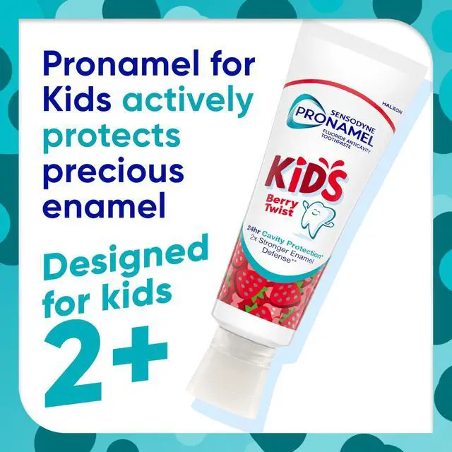 Alt view image 2 of 7 - Kids Berry Twist Toothpaste, 4 oz (2 Pack) | Fluoride Anticavity Toothpaste for Ages 2+, Gentle On Enamel, Natural Berry Flavor With A Twist Of Mint, SLS Free