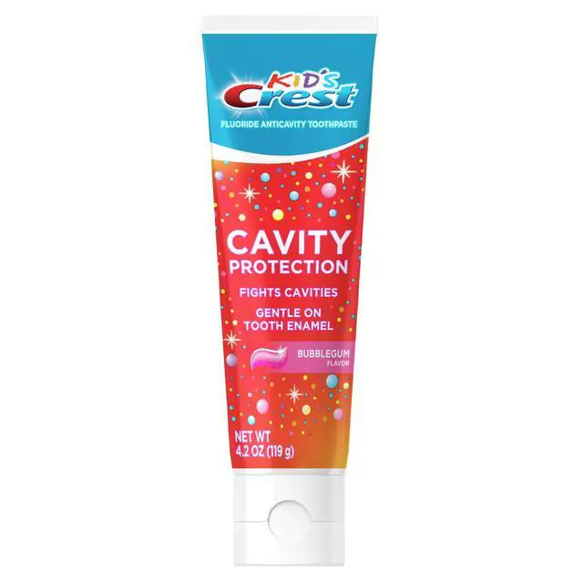 Alt view image 6 of 7 - Kid's Cavity Protection Flavor Toothpaste Gel Formula, Bubblegum, 4.2 Ounce