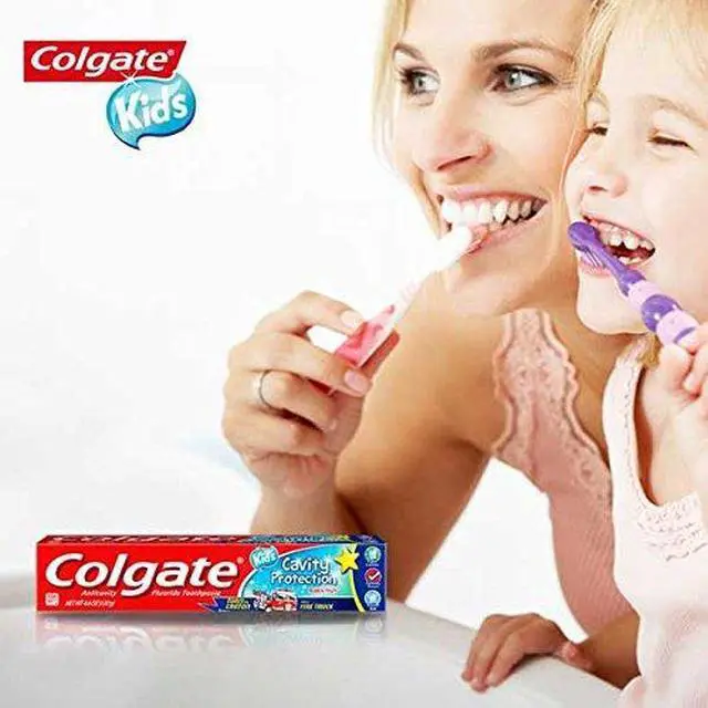 Main image of Colgate Kids Toothpaste Cavity Protection, Bubble Fruit, 2.7 Ounces (3 Pack), 2.7 Ounce