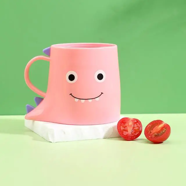 Alt view image 2 of 7 - Toothbrush Cup Kids Comfortable Multifunctional Mouthwash Cup | Safe Bathroom Accessories for Girls Boys Kids Children Students Teens Dormitory Home Apartment Washroom Countertop