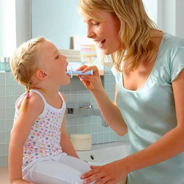 Alt view image 3 of 7 - Baby Teether Toothbrush - 360 Degree Silicone Teething Toy with Suction Base, Soft Toddler Pacifier, Gum Massager Newborns, Infant Hygiene and Soothing Teether | for Babies 6-12 Months