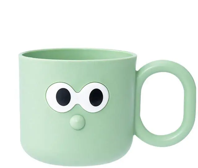 Main image of Kids Toothbrush Rinse Cups Toothbrush Holder Mug Stand | Cute Bathroom Kitchen Home Dormitory Hotel Travel