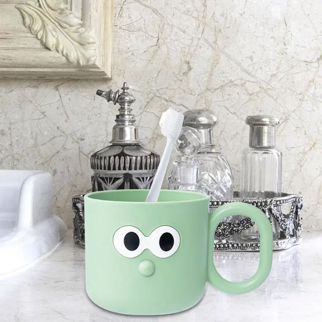 Alt view image 3 of 7 - Kids Toothbrush Rinse Cups Toothbrush Holder Mug Stand | Cute Bathroom Kitchen Home Dormitory Hotel Travel