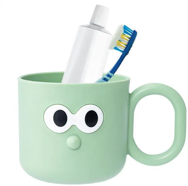 Alt view image 5 of 7 - Kids Toothbrush Rinse Cups Toothbrush Holder Mug Stand | Cute Bathroom Kitchen Home Dormitory Hotel Travel