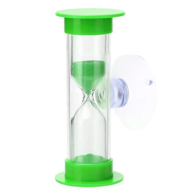 Alt view image 2 of 7 - 3 Minutes Blue Hourglass Child Brushing Timer with Suction Cup Home Decoration Hourglass Toothbrush Timer for Children Brushing Clever