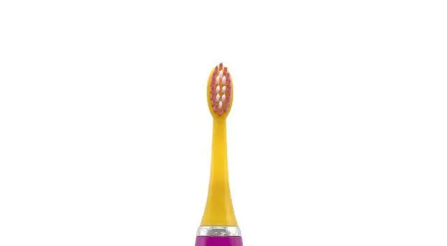 Alt view image 5 of 5 - Blippi Electric Toothbrush for Kids, Battery Powered Sonic Toothbrush, Soft Bristles, Childrens Toothbrush for Boys & Girls, Toddler Oral Care, Blippi Character Design (Purple)