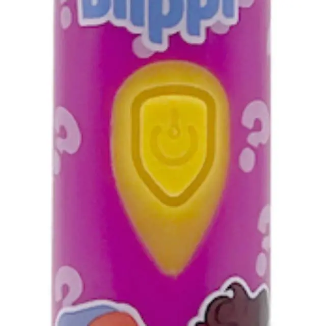 Alt view image 3 of 5 - Blippi Electric Toothbrush for Kids, Battery Powered Sonic Toothbrush, Soft Bristles, Childrens Toothbrush for Boys & Girls, Toddler Oral Care, Blippi Character Design (Purple)