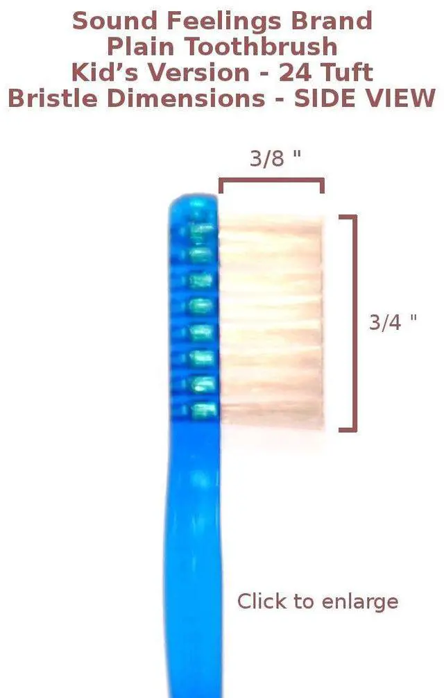 Alt view image 2 of 4 - Toothbrush - Basic, KIDS, 1-Pack (Single), Extra-Soft