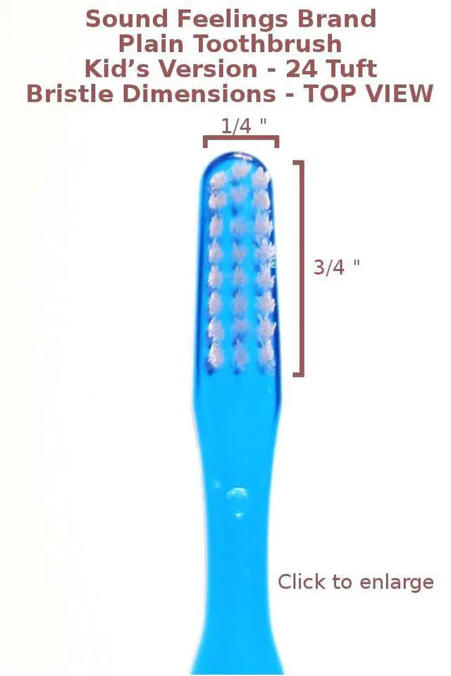 Alt view image 3 of 4 - Toothbrush - Basic, KIDS, 1-Pack (Single), Extra-Soft