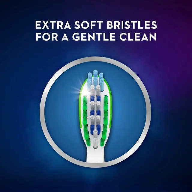 Alt view image 3 of 7 - Cross Action Kids Toothbrush, Soft Bristles, Ages 6+, 1 Count
