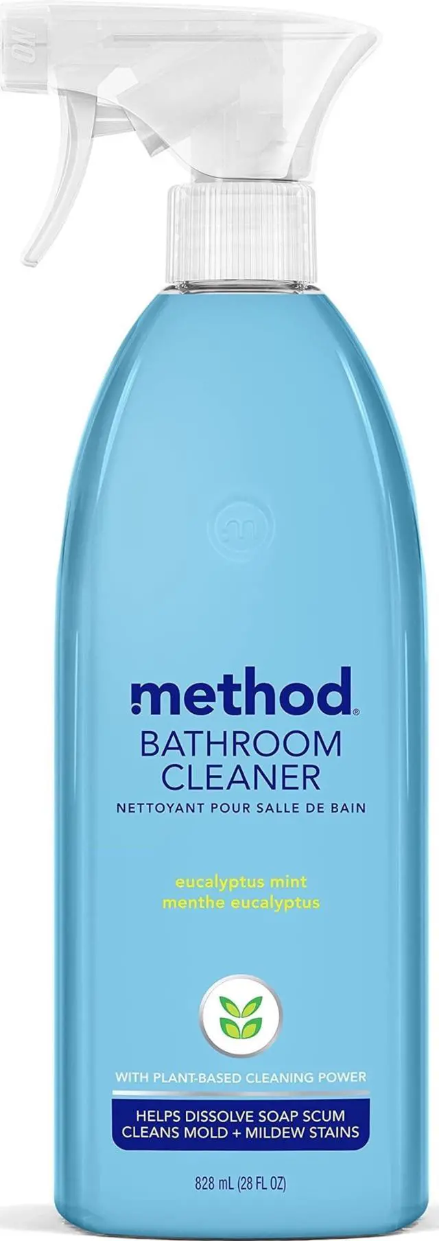 Main image of Bathroom Cleaner, Removes Mold + Mildew Stains, Eucalyptus Mint, 28 Fl Oz